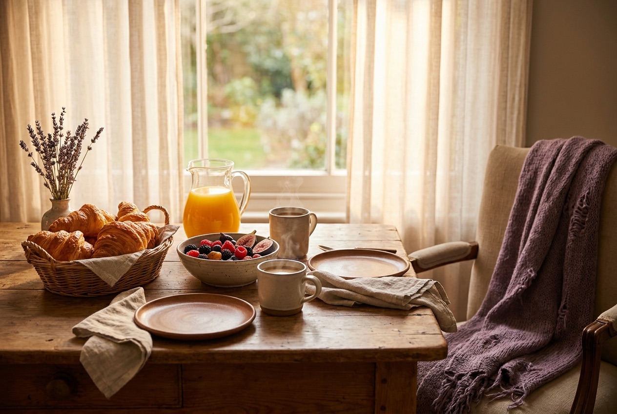 The digital menu for your B&B